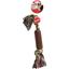 Іграшка для собак Camon хлопковая веревка с цилиндром, 41 см - миниатюра 1