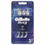 Одноразові станки для гоління Gillette Blue 3 Comfort, 3 шт. - мініатюра 1