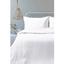 Комплект постельного белья Iris Home Отель Ranforce White, ранфорс, евростандарт, белый (svt-2000022284011) - миниатюра 1