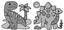Водяна розмальовка Кристал Бук Динозаврик, 8 сторінок (F00027545) - мініатюра 3