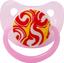Пустышка силиконовая Lindo, анатомическая, 12+ мес., розовый (А 32/12+ роз) - миниатюра 1