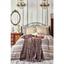 Набор постельного белья с покрывалом Karaca Home Sadra bordo 2020-1, евро, бордовый, 5 предметов (svt-2000022238793) - миниатюра 1