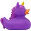 Игрушка для купания FunnyDucks Утка-единорог, фиолетова (2090) - миниатюра 4