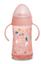 Поильник Suavinex Лесные истории, с силиконовым носиком, 270 мл, розовый (306942) - миниатюра 1