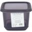Контейнер для сипучих продуктів Violet House, 0,5 л, чорний (0297 Transparent Black) - мініатюра 1