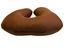 Подушка-рогалик ортопедична LightHouse Мандрівниця, 38х43 см, коричнева (2200000021700) - мініатюра 3