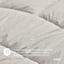 Набор постельного белья Ideia Oasis с одеялом, евростандарт, перламутрово-серый (8000035248) - миниатюра 3