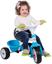 Триколісний велосипед Smoby Toys Бебі Драйвер з козирком і багажником, блакитно-зелений (741200) - мініатюра 9