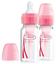 Пляшечка для годування Dr. Brown's Options, з вузьким горлечком, 120 мл, рожевий, 2 шт. (SB42305-ESX) - мініатюра 1