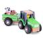 Игрушечный трактор New Classic Toys Трактор с прицепом и игровыми фигурками животных, зеленый (11941) - миниатюра 2