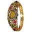 Кварцевые часы Supretto с цветочным орнаментом, золотистый (50820001) - миниатюра 1