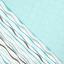 Комплект постільної білизни Home Line Васильки Хвилі/Клітинка 215х143 см бірюзовий (173833) - мініатюра 2