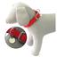 Нашийник для собак Croci Mylord, регульований, з тисненням, 48-70x2,5 см, червоний (C5079305) - мініатюра 1