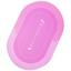 Килимок суперпоглинаючий у ванну Stenson 60x40 см овальний рожевий (26255) - мініатюра 2