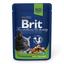 Вологий корм для стерилізованих кішок Brit Premium Cat Chicken Slices for Sterilised pouch, з куркою, 100 г - мініатюра 1