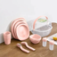 Набір пластикового посуду для пікніка Supretto, рожевий, 48 предметів (50920005) - мініатюра 2