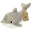 Мягкая игрушка Aurora Eco Nation Дельфин, 38 см, серая (200207F) - миниатюра 2