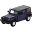 Автомодель Bburago Jeep Wrangler Unlimited Rubicon 1:32 темно-синяя (18-43012) - миниатюра 1