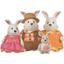 Набір фігурок Lil Woodzeez Сім'я Кроликів (6006M) - мініатюра 1