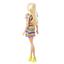 Лялька Barbie Модниця з брекетами у смугастій сукні (HJR96) - мініатюра 3