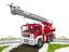 Пожежна вантажівка з драбиною Bruder, червоний (02771) - мініатюра 7