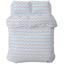 Комплект постельного белья Home Line Зиг Заг 215х143 см голубой/коричневый (175852) - миниатюра 1