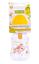 Пляшечка для годування Baby Team, з латексною соскою, 125 мл, жовтий (1300_желтый) - мініатюра 3