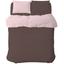 Комплект постільної білизни Home Line 215х143 см коричневий/рожевий (174342) - мініатюра 1