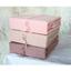 Покривало-плед с бахромой Izzihome Checkers, пике, 240х220 см, нежно-розовый (602541) - миниатюра 7