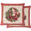 Наволочка новорічна Lefard Home Textile Niko гобеленова з люрексом, 45х45 см (732-242) - мініатюра 1
