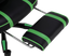 Геймерське крісло GT Racer чорне із зеленим (X-2749-1 Black/Green) - мініатюра 13