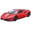 Автомодель Bburago Ferrari 488 Pista красная (18-26026) - миниатюра 1