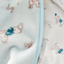 Детский плед в кроватку Karaca Home Woof, 120х100 см, голубой (2000022087148) - миниатюра 4