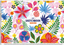 Альбом для малювання Школярик Розпис з різнокольорових квітів та листя, 30 листів (PB-SC-030-515) - мініатюра 1