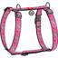 Шлея для собак анатомічна Waudog Nylon Єдинороги, S, рожевий (5610) - мініатюра 1