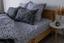 Комплект постельного белья ТЕП Happy Sleep Quadro Star Grey полуторный серый с белым (2-03794_25738) - миниатюра 6