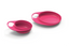 Набір тарілок Nuvita Easy Eating, рожевий, 2 шт. (NV8461Pink) - мініатюра 1