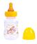 Бутылочка для кормления Baby Team, с латексной соской, 125 мл, желтый (1300_желтый) - миниатюра 2