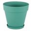 Горщик для квітів Serinova Yali, 1.7 л, зелений (YS02-Yesil) - мініатюра 1