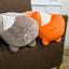 Подушка-обнимашка Прованс Кошка 50х25 см, оранжевый (27966) - миниатюра 3