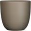 Кашпо Edelman Tusca pot round, 25 см, коричневое (144299) - миниатюра 1