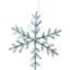 Декор Yes! Fun Снежинка 15 см светло-голубая (974737) - миниатюра 1