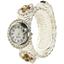 Кварцовий годинник Supretto з квітковим орнаментом, сріблястий (50820002) - мініатюра 1
