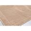 Рушник для ніг Iris Home Cuban sand, 70х50 см, кораловий (svt-2000022295475) - мініатюра 2