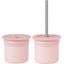 Чашка-контейнер с трубочкой MinikOiOi Sip+Snack Pinky Pink/Powder Grey, силиконовая (101100108) - миниатюра 1