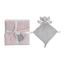 Плед з іграшкою-ковдрою Interbaby Bubble Dou-Dou Еlephant Рink, 110х80 см, рожевий (8100250) - мініатюра 1