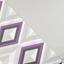 Комплект постільної білизни Home Line Калейдоскоп 215х143 см сірий/фіолетовий (174456) - мініатюра 2