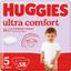 Підгузки Huggies Ultra Comfort 5 (12-22 кг), 58 шт. - мініатюра 1