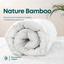 Ковдра ТЕП Природа Membrana Print Bamboo 150х210 см біла (1-00260_00000) - мініатюра 9