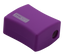 Точилка з контейнером Buromax Rubber Touch, фіолетовий (BM.4778-1) - мініатюра 1